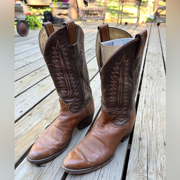 Tony Lama Cowboy Boots - Picture 3 of 8